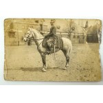 Postcard photograph - Maksymilian Turski [17th Uhlan Regiment in Leszno].