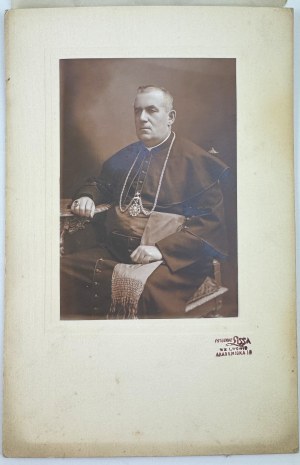 FOTOGRAFIA kartonikowa - Fotografia ks. Leon Wałęga - Lissa Lwów
