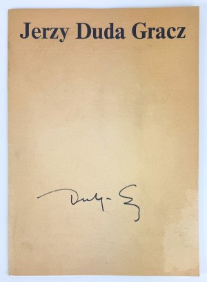 DUDA-GRACZ Jerzy (1941 - 2004) - Exhibition portfolio of 20 reproductions of paintings [autograph].