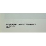 DUDA-GRACZ Jerzy (1941 - 2004) - Autoportret - 1987 [reprodukcja, autograf]
