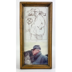 DUDA-GRACZ Jerzy - Autoportret [długopis, zdjęcie]