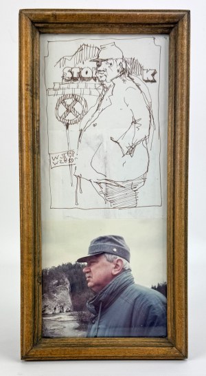 DUDA-GRACZ Jerzy - Autoportret [długopis, zdjęcie]