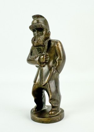 PATRIOTIČTÍ POPIŘI - Józef Piłsudski (1867-1935) [A.Siemaszko, bronz].