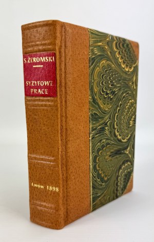 ŻEROMSKI Stefan - Syzyfowe prace - Lviv 1898 [first edition, Maurycy Zych].