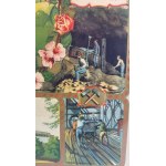 Lithographie - Bonheur à l'industrie minière - Chorzów 1932