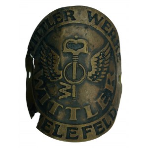 1930s. (?) - Wittler-Werke Bielefeld bicycle emblem.