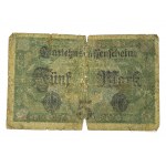 German Empire, 1917. - Banknote 5 Marks