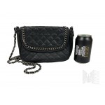 Small Black Handbag in Organic Leather