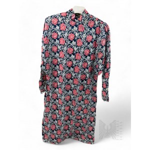 PRL - Vintage Hand-Sewn Dress with Turtleneck and Button Fastening