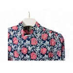 PRL - Vintage Hand-Sewn Dress with Turtleneck and Button Fastening