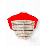 PRL - Hippie Shrug: Vintage Hand-Sewn Tiered Blouse and Envelope Skirt