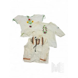 PRL - Začínající hippie set: dvě halenky a vintage košile