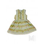 Vintage Girls Set: Two Hand-Sewn Dresses, Crochet Skirt