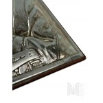 Aluminiowa Plakietka Jan Paweł II