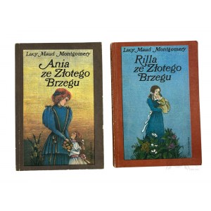 1989/1990 r. - Dwie Książki Lucy Maud Montgomery: “Ania ze Złotego Brzegu”, Rilla ze Złotego Brzegu, wyd. Nasza Księgarnia
