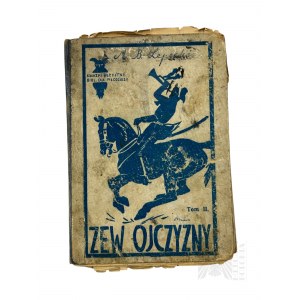 II RP, 1928 r. - Książka Mieczysław Bohdan Lepecki, “Zew Ojczyzny”, T. II, wyd. Dom Książki Polskiej