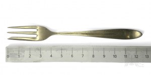 [SILVER] Small Silver Dessert Fork.