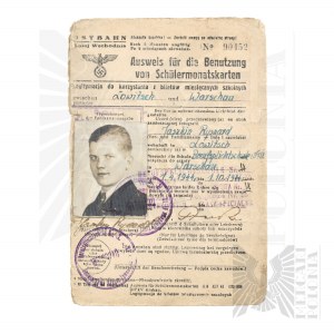 2 WŚ Legitimation for the Use of Monthly School Tickets Ryszard Jaszkin Szare Szeregi