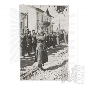 II RP - Cavalry Photography, Cavalry Training Center in Grudziądz (?) - Regimental Mass.
