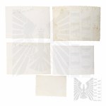 PSZnZ Set of 5 Photographs of Soldiers of the 2nd Corps