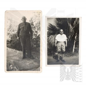 PSZnZ Set of Two Photographs of a Soldier of the 2nd Corps