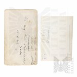 PSZnZ Set of Two Photographs of a Soldier of the 2nd Corps