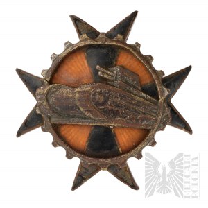 II RP Badge of the 3rd Armored Baon Warsaw