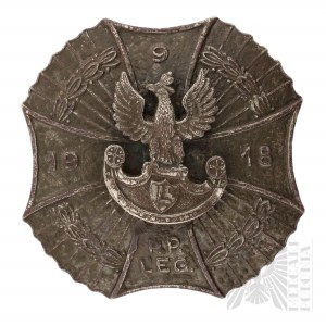 II RP Badge of the 9th Infantry Regiment of the Legions Zamosc - B.Grabski
