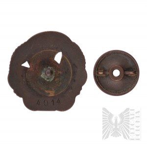 II RP Military Police Mark Badge - Numbered 4014.