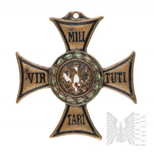 II RP Srebrny Krzyż Orderu Virtuti Militari V Klasy - Wtórnik