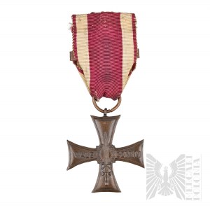 II RP Cross of Valour (Sparrowhawk 6) - Albin Różycki (Wtórnik) doubly awarded