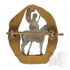 [GRUDZIÑSKI] PSZnZ Badge of the 10th Regiment of Dragoons J.R Gaunt - Gen. Antoni Grudzinski