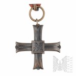 PSZnZ Krzyż Pamiątkowy Monte Cassino Numer “38774”