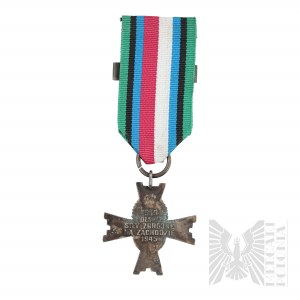 PRL/III Republic of Poland Cross of Combat Action of the Polish Armed Forces in the West - Wilhelmshaven