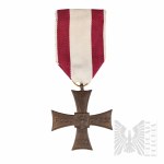 PSZnZ Cichociemny Bolesław Odrowąż-Szukiewicz “Bystrzec” - Krzyż Walecznych z Zaświadczeniem