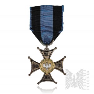 PSZnZ Srebrny Krzyż Virtuti Militari (8837) - Bitwa o Lagarde 1940. , Porucznik Jan Zieliński