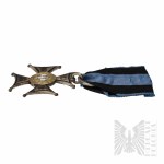 PSZnZ Srebrny Krzyż Virtuti Militari (8837) - Bitwa o Lagarde 1940. , Porucznik Jan Zieliński