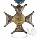 PSZnZ Srebrny Krzyż Virtuti Militari (8837) - Bitwa o Lagarde 1940. , Porucznik Jan Zieliński