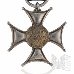 PSZnZ Srebrny Krzyż Virtuti Militari (10004) - Bitwa o Monte Cassino (Wzgórze 593) , Stanisław Kica ,2 Batalion Strzelców 3 Dywizji Strzelców Karpackich