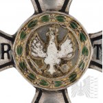 PSZnZ Srebrny Krzyż Virtuti Militari (10004) - Bitwa o Monte Cassino (Wzgórze 593) , Stanisław Kica ,2 Batalion Strzelców 3 Dywizji Strzelców Karpackich