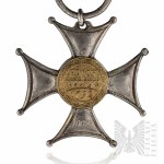 PSZnZ Srebrny Krzyż Virtuti Militari (10052) - Bitwa o Monte Cassino (Wzgórze Widmo) - Ryszard Kopyść, 13 Bat. Strzel. “Rysiów”