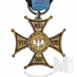 PSZnZ Srebrny Krzyż Virtuti Militari (8284) - Słowik Stanisław, Eskadra Specjalna Brindisi. Zginął