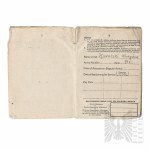 PSZnZ Zestaw Dwóch Książeczek Soldiers Service i Soldiers Pay Book - Władysław Kowalskiego Łódź