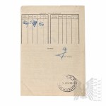 PSZnZ Ensemble de 3 certificats de l'Autorité nationale de rapatriement Paweł Rozwadowski