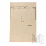 PSZnZ Ensemble de 3 certificats de l'Autorité nationale de rapatriement Paweł Rozwadowski