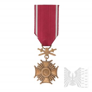 III Republic Bronze Cross of Merit with Swords.