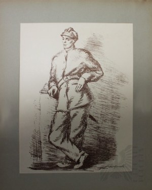 Autolitografii Artystów Legionistów 1935 - Stanisław Dąbrowski „Besslerczyk”