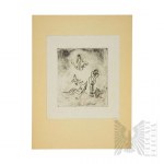 Hieronim Skurpski (1914-2006) - Portfolio of 9 illustrations to Jan Kochanowski's Fraszki, 1947