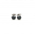 EARRINGS IN 14K WHITE GOLD 1.21 GR WITH DIAMONDS FOR 1.46 - ER31103