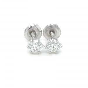 EARRINGS IN GOLD 1.07 GR WITH DIAMONDS - DH-E458 - DH-E458